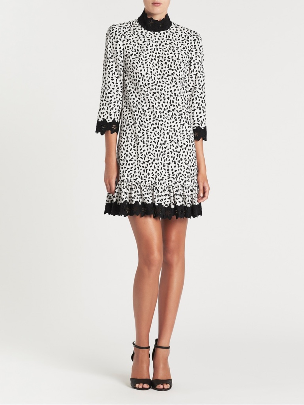 La Vie Rebecca Taylor Jaguar Print Dress